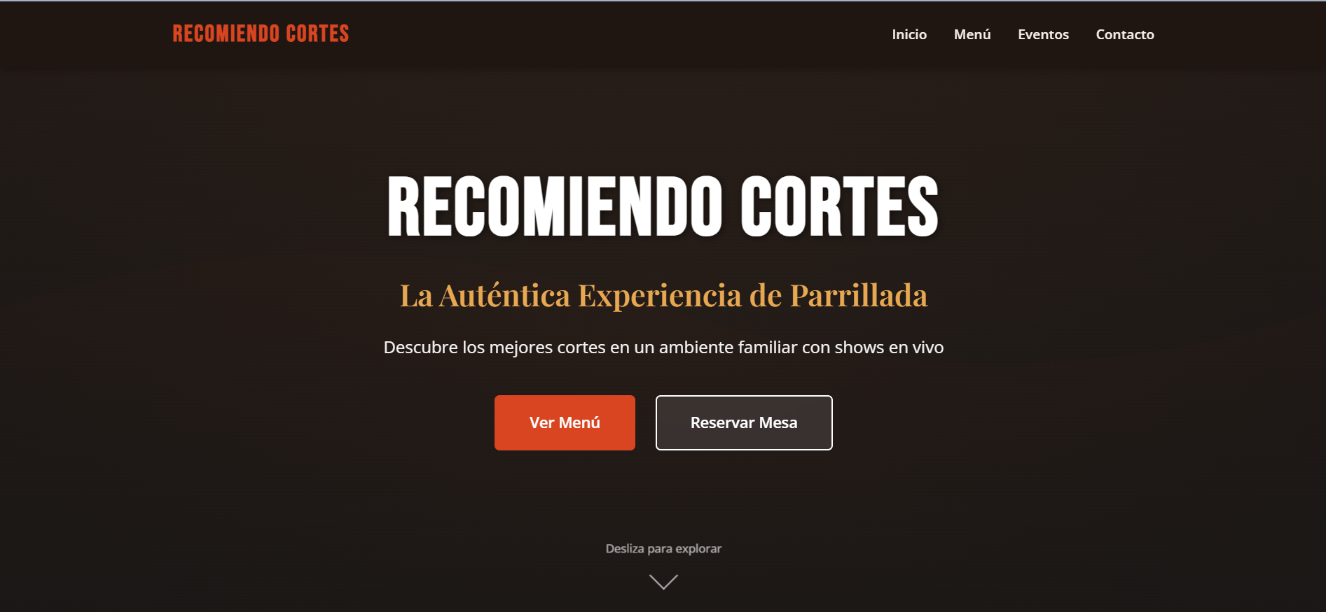 Sistema de Reservas - Recomiendo Cortes